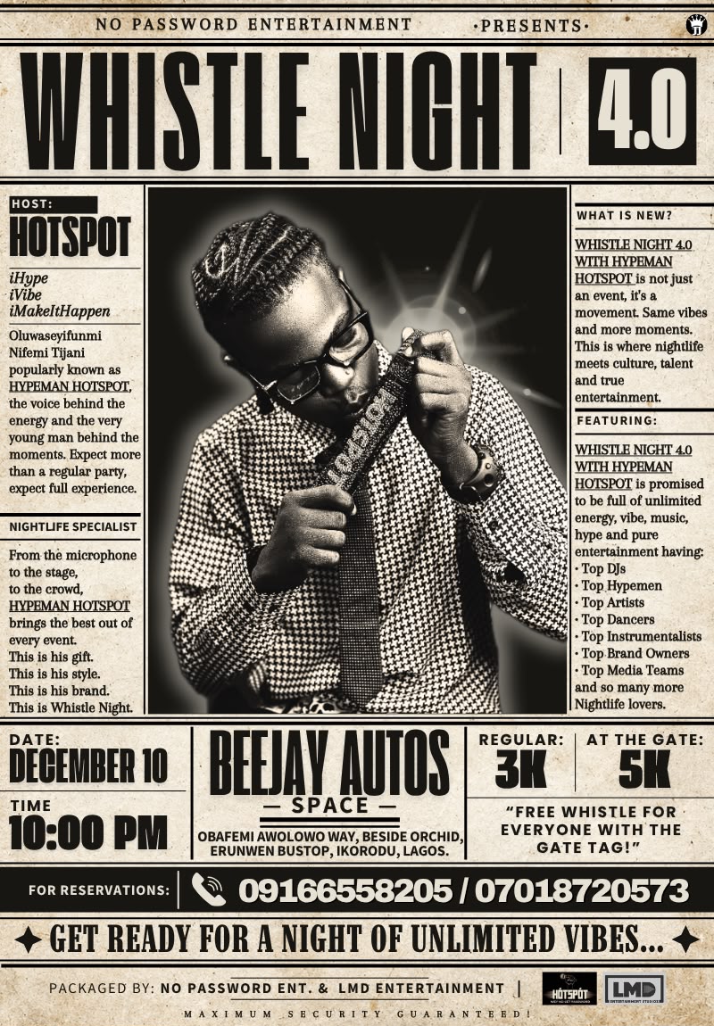 WHISTLE NIGHT